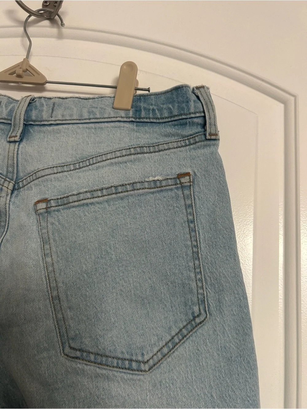 Abercrombie & Fitch The Baggy Short Mid Rise Denim Jorts Size 29/8 Chic 90s boho